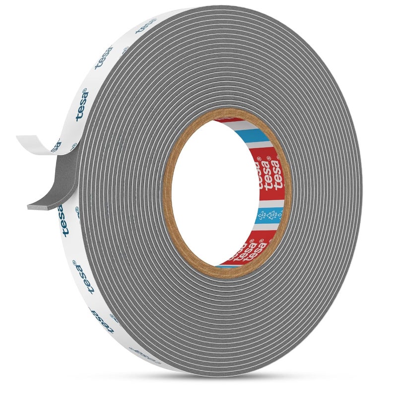 EMITEVER Tesa Double Sided Tape Heavy Duty 0.4in x 36ft 6703, Adhesive Mounting Tape Waterproof, Strong Foam Tape for Walls, Extreme Temp Resistant No Residue Removal Two Sided Tape for Auto, Home, Office - Image 1